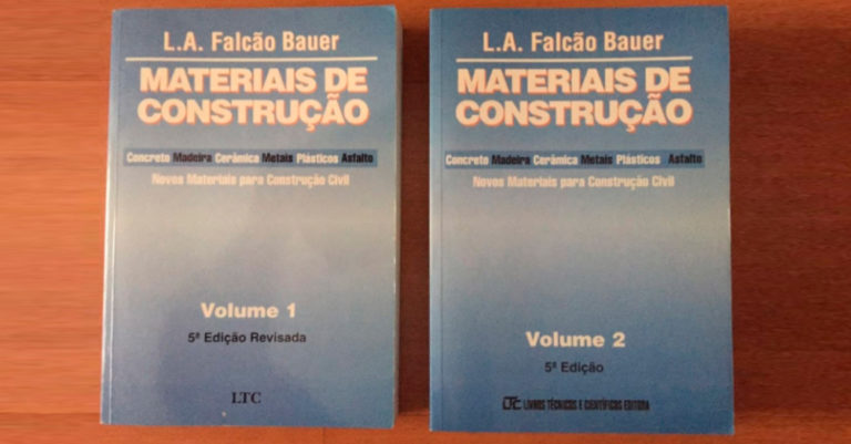 Livros Falcão Bauer materiais de construção